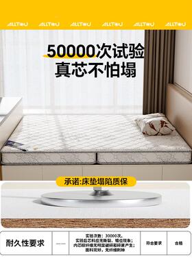 TM02025政府补贴 榻榻米床家用垫棕卧室可折叠护脊薄硬垫子款椰乳
