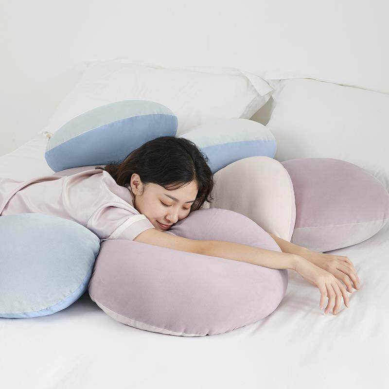 【88VIP】网易严选日式蓬软太鼓抱枕靠垫沙发床靠枕居家枕,居家布艺,腰靠垫,淘宝优惠券,粉丝福利购,淘宝优惠卷