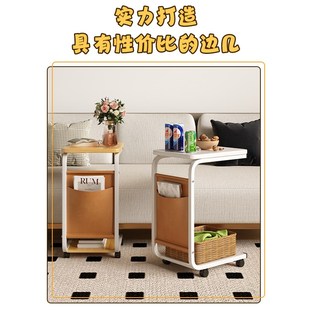 铁艺床头柜简约现代家用卧室出租房用小户型床边置物收纳架储物柜