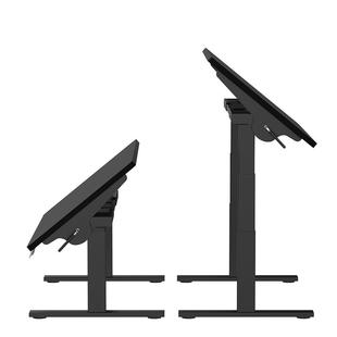 电动升降桌腿书桌电脑桌子学习工作办公可升降移动绘画桌子