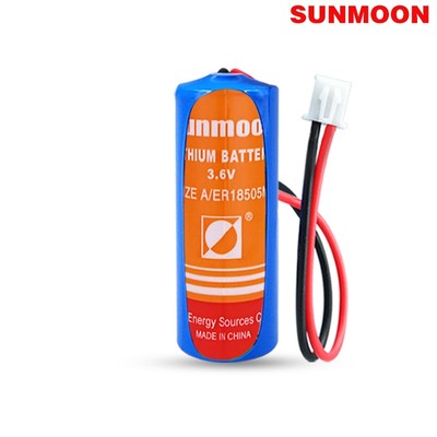 翰兴日月ER18505M智能水表电池3.6V三川西安旌旗水表电池er18505h
