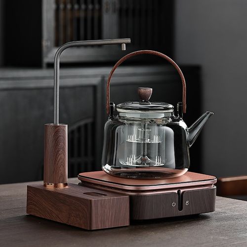 德茗堂电动抽水器充电式桌面上水器家用桶装水吸水器可升降取水器