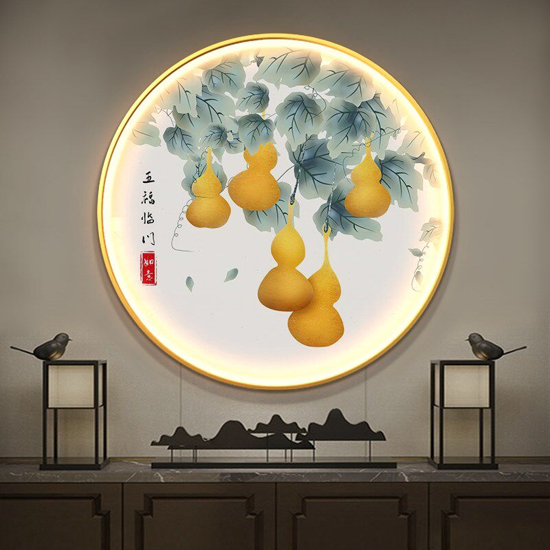 3d圆形艺术玻璃装饰屏风隔断磨砂双面效果彩绘透光玻璃天花