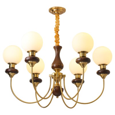 法式中古客厅灯主灯吊灯餐厅灯具魔豆美式南洋复古风卧室灯吸顶灯