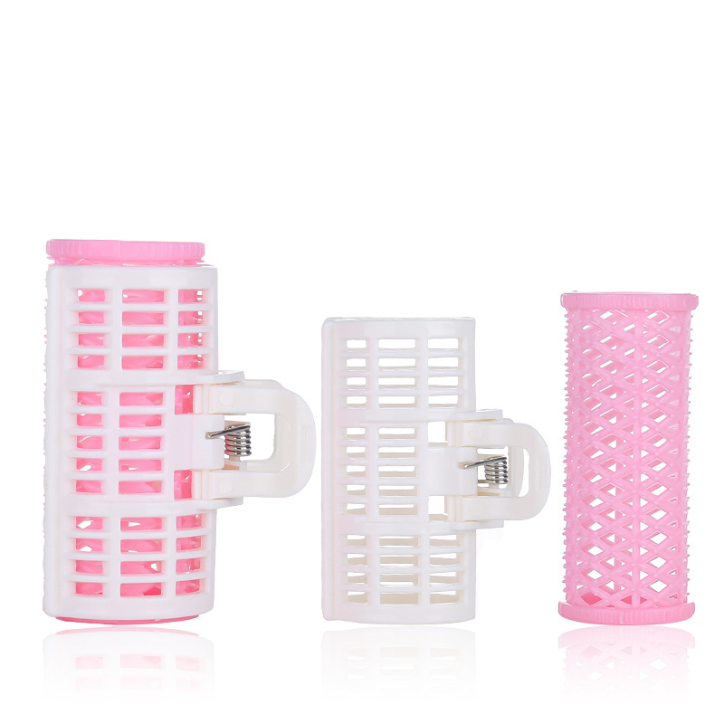 塑料双层卷发器网红儿童短发卷发筒带夹子不伤发卷发棒大波浪刘海