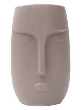 咖啡店装饰摆件服装店创意个性艺术陶瓷花瓶北欧门店柜子摆设