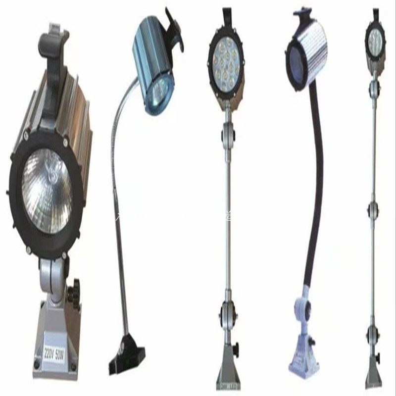 车床维修防爆照明灯24v机床led工作灯防水防油长短臂铝壳灯220v