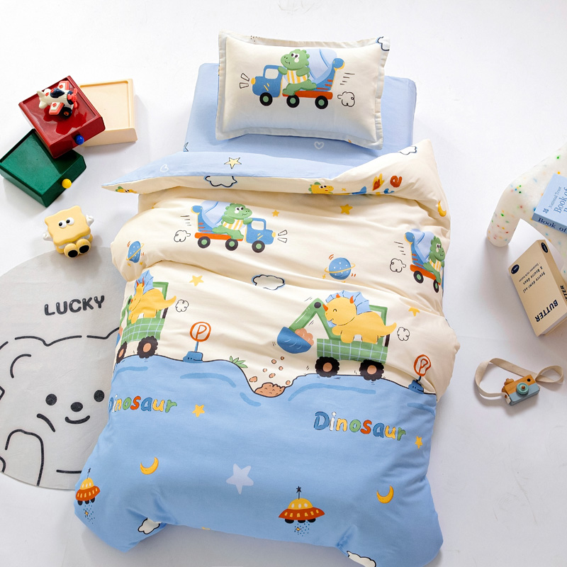 全棉AB版幼儿园三件套六件套