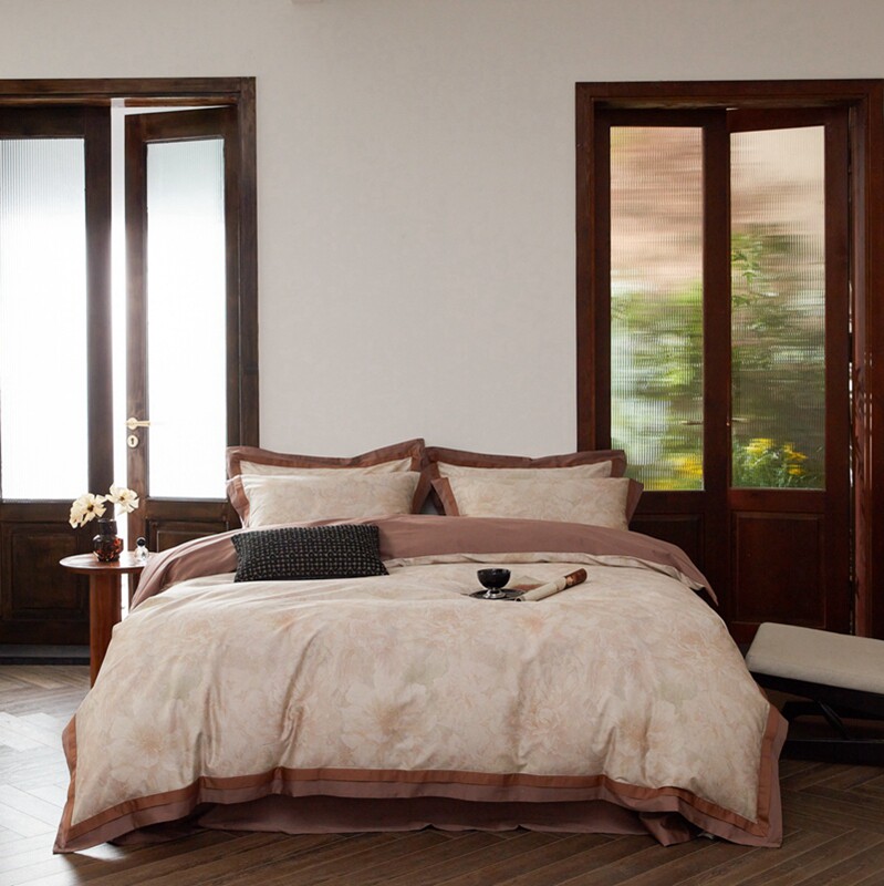 140支长绒棉数码印花四件套全棉纯棉套件100%棉单双人家居卧室