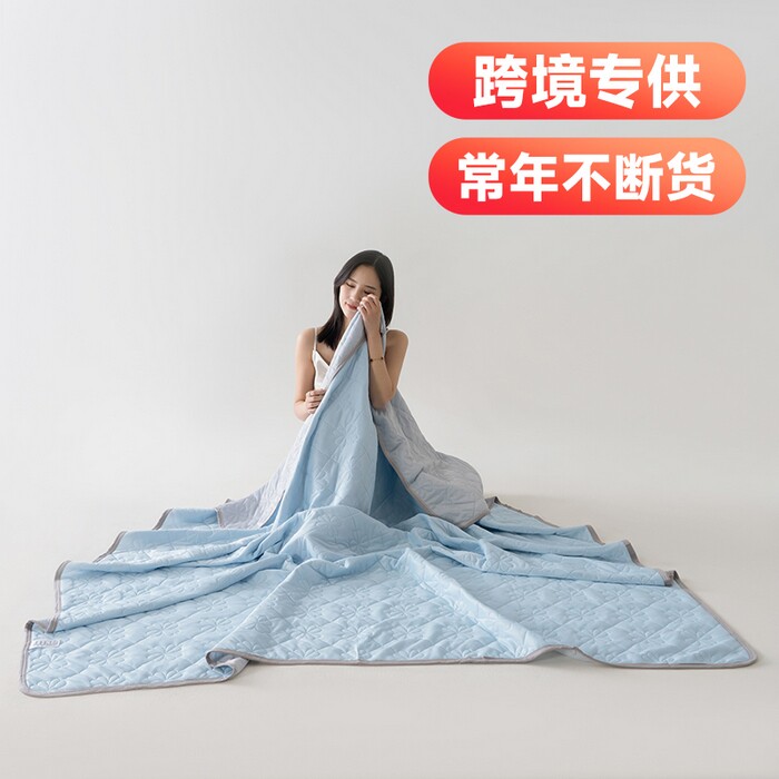 新款简约凉感丝夏被夏凉被空调被轻薄空调被垂坠感高品质  夏季