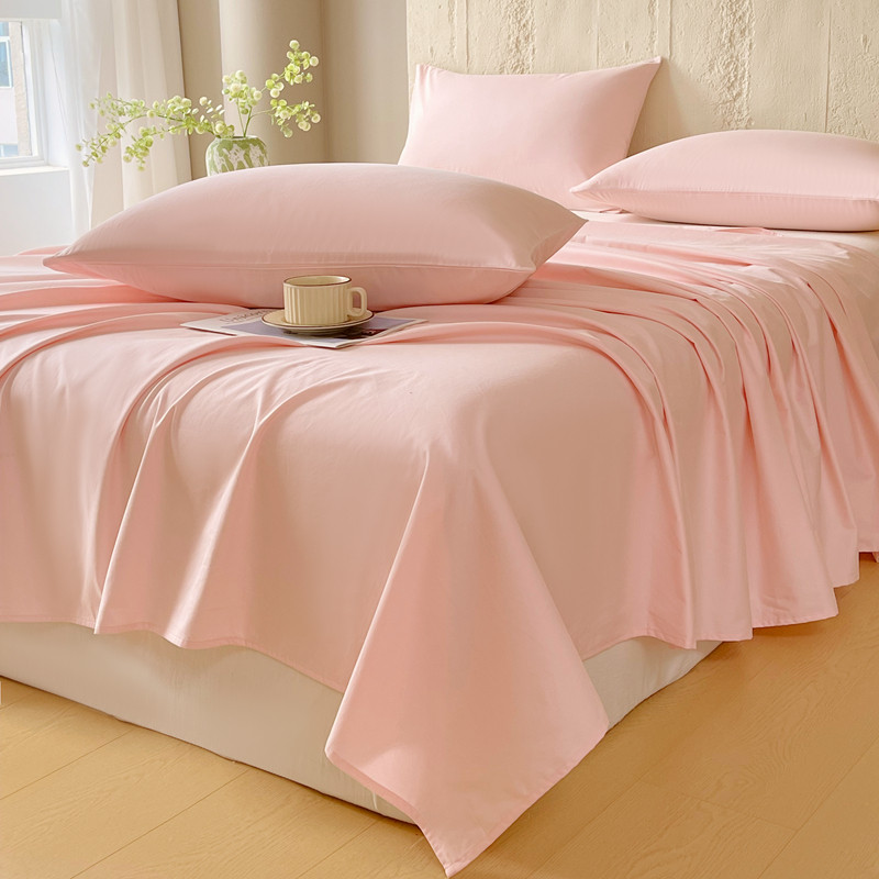 全棉100棉A类纯色加厚被套