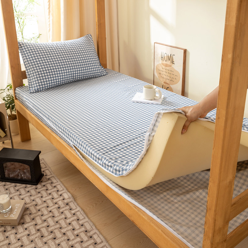 纯棉床垫套褥子套学生宿舍上下铺床笠床单床垫套棉床罩床垫保护罩