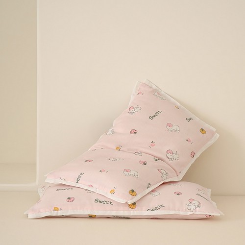 全棉双层纱幼儿园枕头枕芯