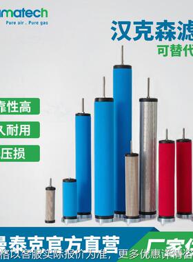 适用HANKINSON汉克森空压机精密过滤器滤芯原装替换 除水除油滤芯