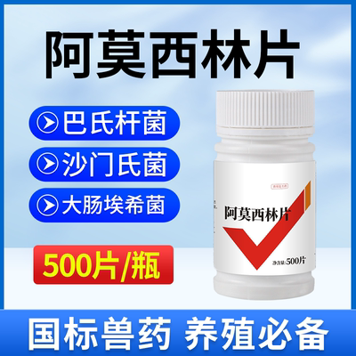 兽药阿莫西林片感冒消炎片