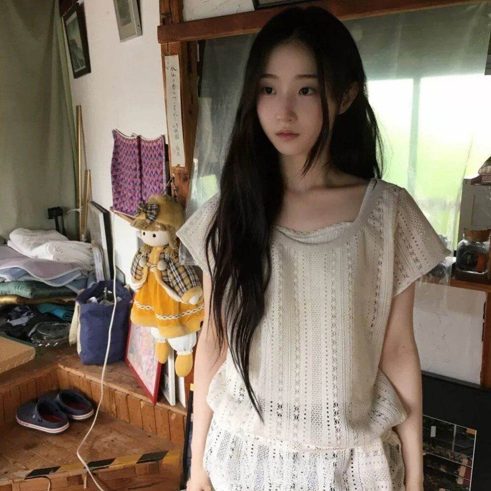 韩系复古夏季镂空花纹腰间绑带显瘦百搭短袖T恤上衣女装新款夏
