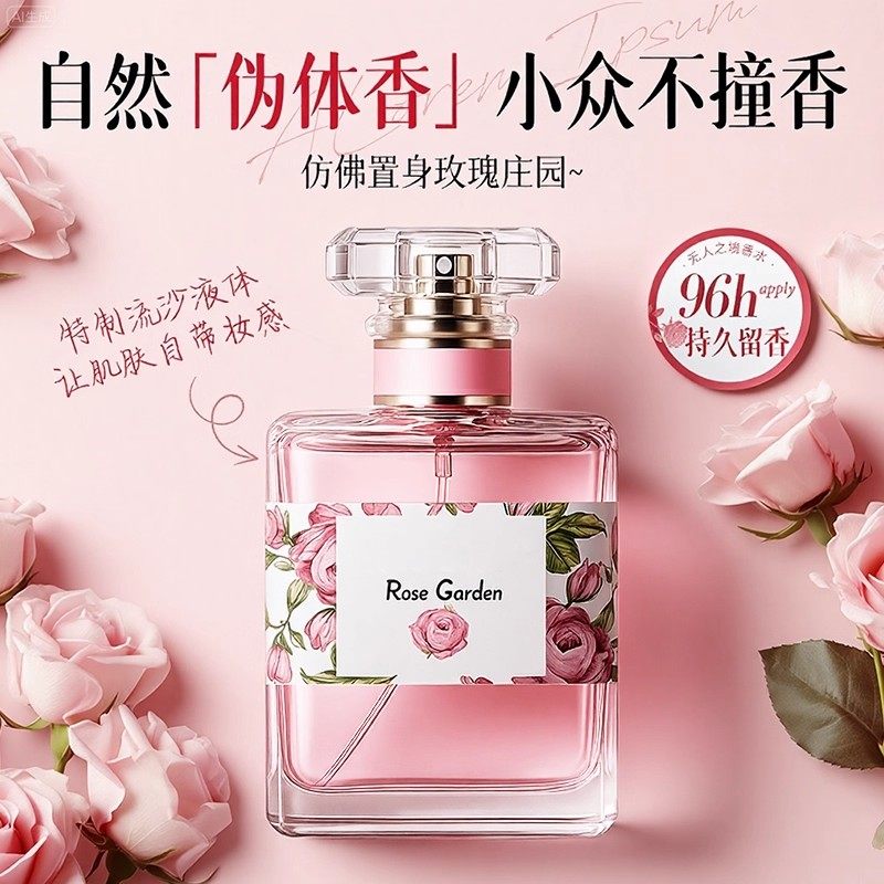 香水女士持久留香72小时淡香小样无人区玫瑰大牌正品官方旗舰店女