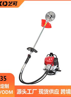 140F背负式四冲程割草机GX35汽油割灌机大功率除草机多功能打草机