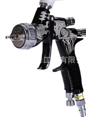 喷枪老爷车GTI黑色汽车喷漆枪油漆涂料涂装工具气动电动喷漆枪