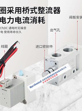 MVSP-156-4E1 DC24台湾金器MVSP-188-4E2C 4E2P 220V低功耗电磁阀