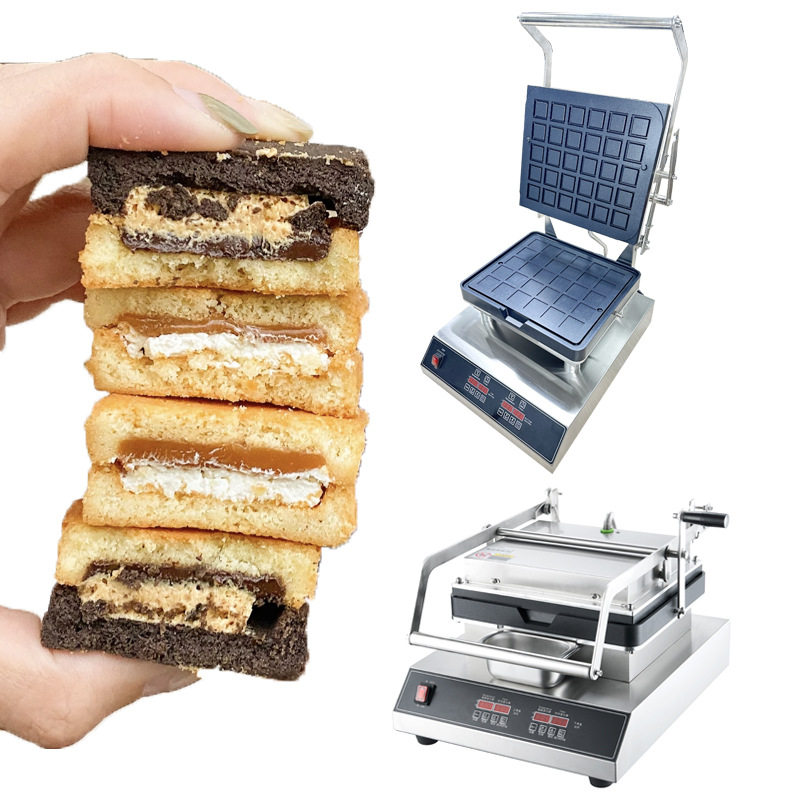 定制款无LOGO夹心饼干机芝士爆浆曲奇机不粘锅受热均匀,清洗/食品/商业设备,华夫炉/华夫机,淘宝优惠券,粉丝福利购,淘宝优惠卷