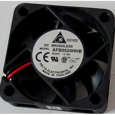 AFB0524HHB DC24V 0.12A DELTA 50*50*15 双滚珠轴流风扇