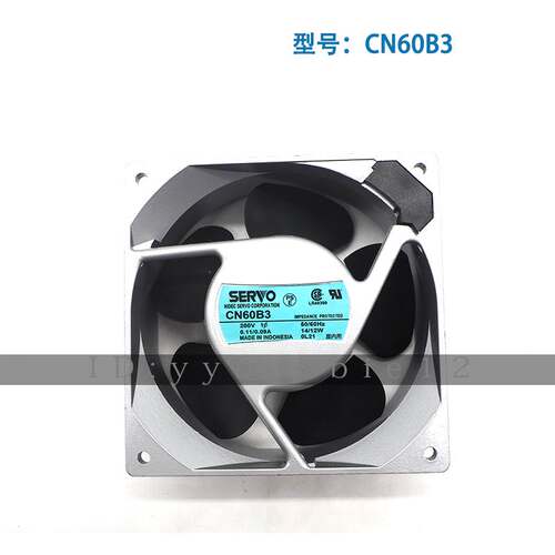 CN60B3 200V 原装正品日本SERVO 14/12W 120*120*38 高端设备风扇