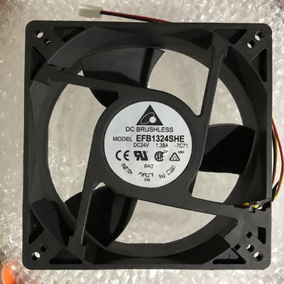 原装正品台达EFB1324SHE DC24V 1.38A 12738丹佛斯变频器散热风扇