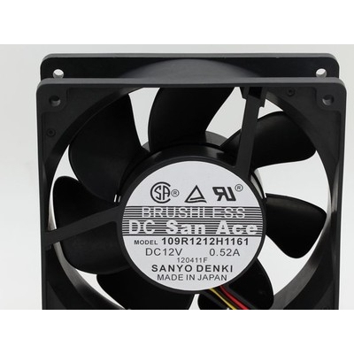 原装正品12038 109R1212H1161 12CM 12V 0.52A 大风量风扇