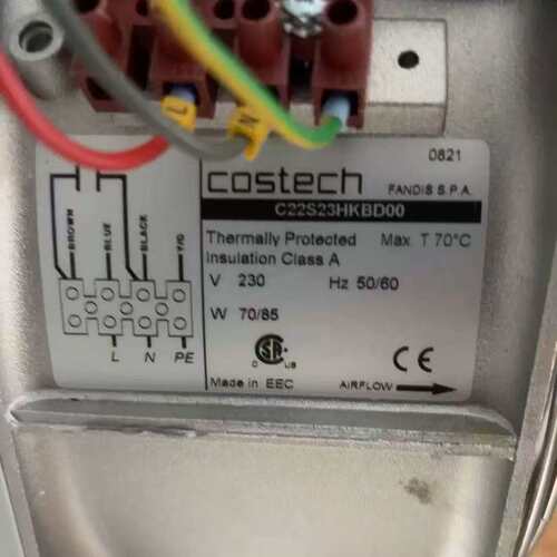 C22S23HKBD00 C22S23HKBU00 C25S23HKBU00 230V 83/93W 进口风扇