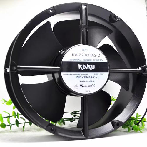 KAKU卡固KA2206HA2-2 HA3-2 HA1-2 110V220V380V圆形轴流散热风扇