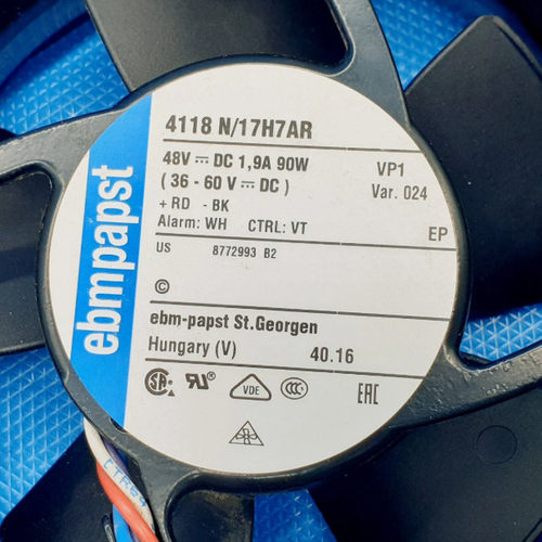 4118N/17H7AR 48VDC 1.9A 90W4118N/17H6AR进口 4线 进口风扇