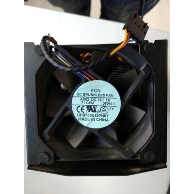 原装FCN 8025 12V 8CM厘米 DFB762512PN0T 4线PWM 散热风扇