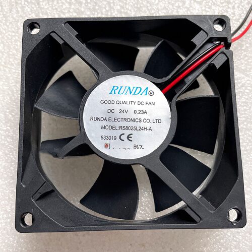 润达RS8025L24H-A RS8025S24H 24V焊机 变频器散热风扇RS6025B24M