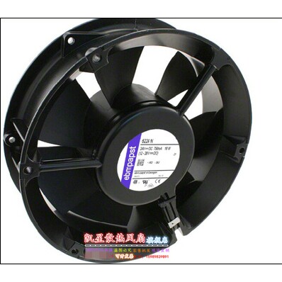 原装正品 进口风机6224N/12 DC24V 6224N 圆形17厘米风扇6224NHR