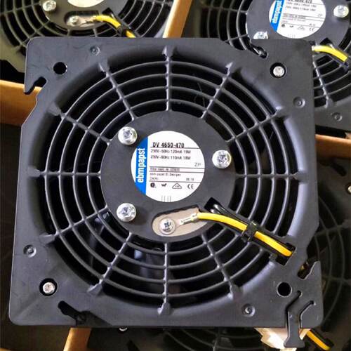 原装进口 DV4650-470 AC230V 19W机柜散热风扇DV4600-492