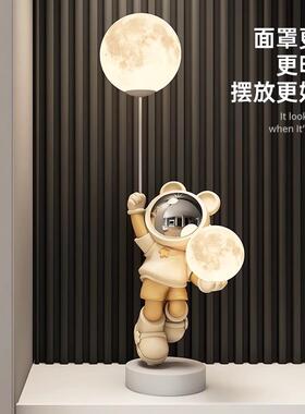 宇航员太空人灯摆件入户客厅玄关电视柜家居装饰品高端大气上档次