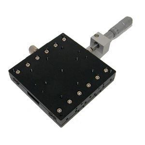 X轴100*100LX100交叉导轨微调平台LX100-C位移平台微调架