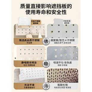 式燃挡气热板水器屏蔽厨房壁挂炉天然气管道盖装饰孔储物架