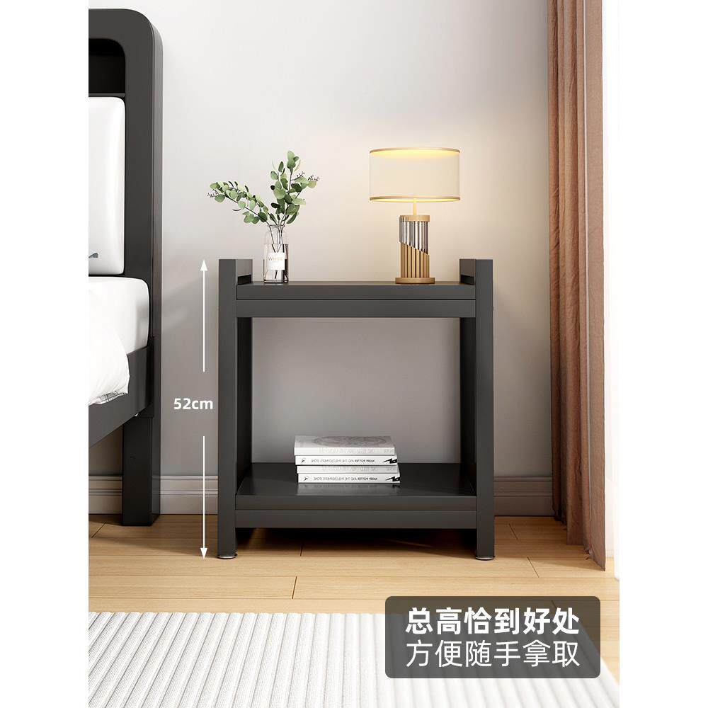 铁床艺头柜置物架家卧室小2型0KSL-CTG0用25新款轻奢高级感爆款边