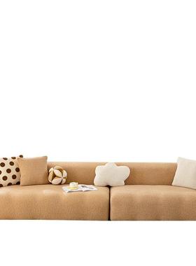 云朵全包FXY20241款沙发套加罩新款加厚懒沙盖布罩发厚毛绒沙人发