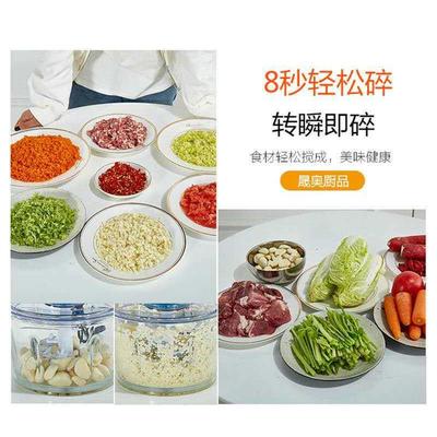 用BW-1002电动绞肉机家用多商功能小搅打不锈钢大容量功率电碎型