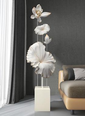 高家客厅摆件地大型落沙发电bk209视柜旁边轻奢居装饰品级感艺术