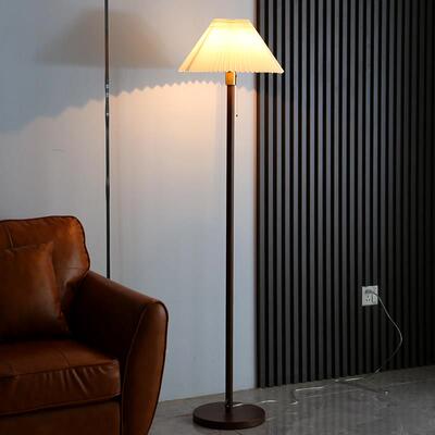 百褶地灯XQ6839北欧装饰卧客厅沙发旁氛围简约书房室床头落阅读台