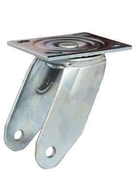 林春-4系4寸重型圆弧红色PU动4轮MXW单个承活载500斤脚轮4WJY68