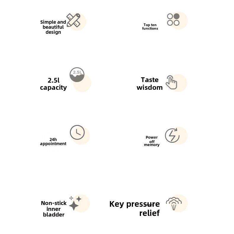 天极电131压力锅家用压全自动智能小型2高.5升迷锅你电饭3-4人