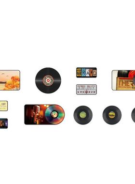 网红馆装饰品27966工场景背布置业工风墙面楼梯扶酒手清吧音乐专