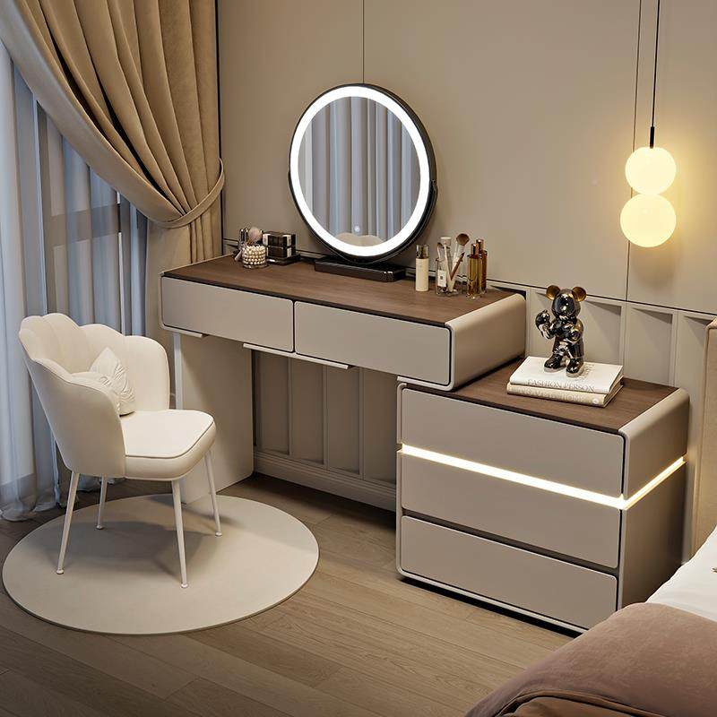 实木妆台小户型2025新桌款现代约KD-12化妆斗柜一简体轻奢化高级