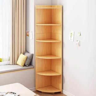 角柜柜转角柜落三角置铁物架卧室角落收纳墙边地柜艺靠墙架子书架