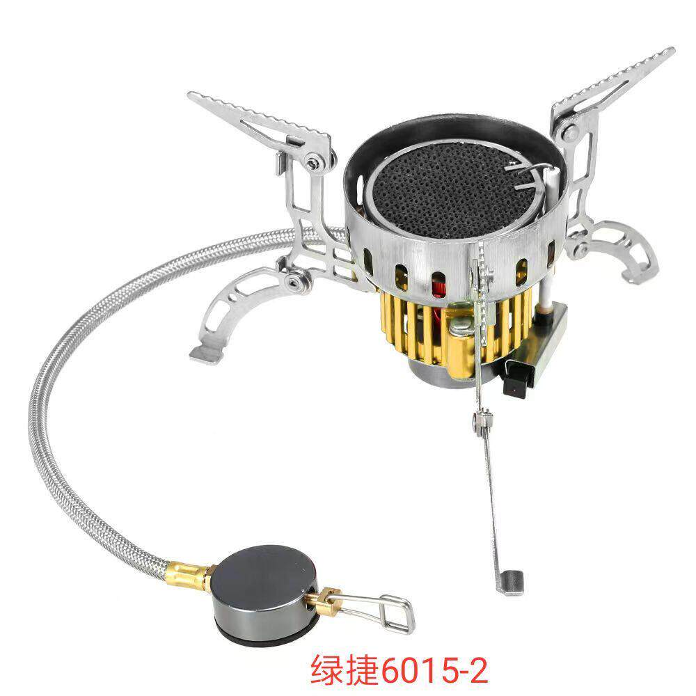 乐绿601-2红5外线野捷防营野饮风炉具6015-2三种颜色随机发货